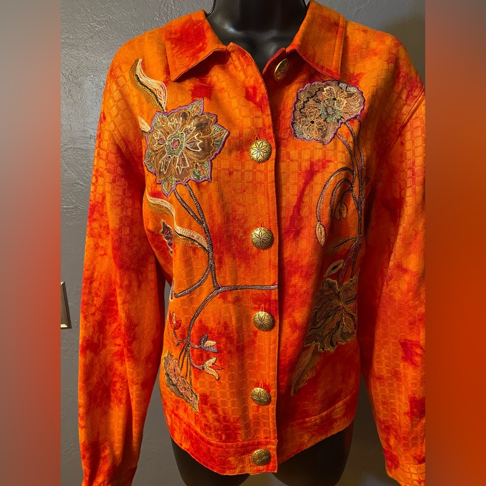Vintage Alex Kim embroidered Jacket